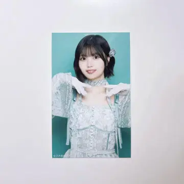 노기자카46 나카니시 아루노 미니 브로마이드 네이블 오렌지 38th