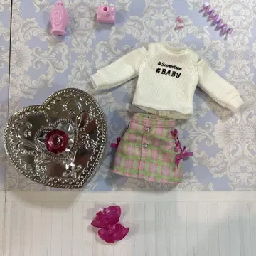 리카짱 화장품 러버 의류 보석 수납 상자 신발