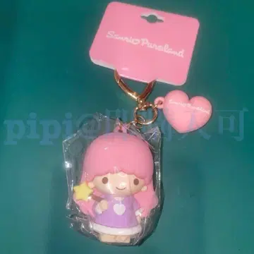 9라라 키키라라 PVC 마스코트 원 포인트 하트 퓨로 키링