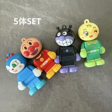 호빵맨 블록 라보 가챠가챠 세균맨 멜론빵나 코킨