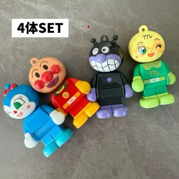 호빵맨 블록 라보 가챠가챠 세균맨 멜론빵나 코킨
