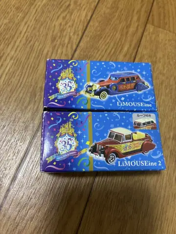LiMOUSEin 35주년 기념 미니카 2대 세트 디즈니