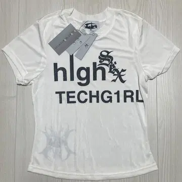 cozy worldwide 'BBY TECHG1RL' 셔츠 여성용