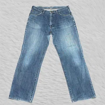 Wrangler 랭글러 스트레이트 블루 데님 사이즈 35 빈티지