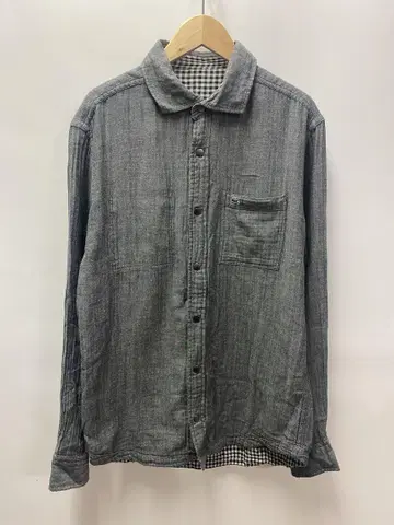 LACOSTE 리버서블 코튼 셔츠 M~L