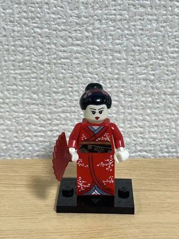 LEGO 미니 피규어 정품 시리즈 4 기모노 걸 게이샤