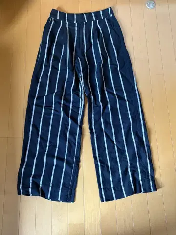 00s Wide striped slacks 와이드 스트라이프 슬랙스
