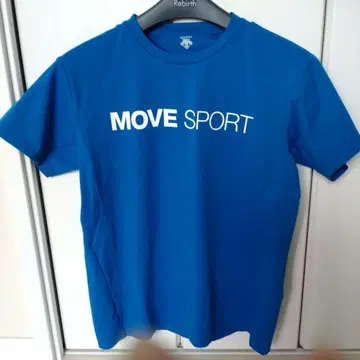 DESCENTE MOVE SPORT 티셔츠 L 사이즈 파랑