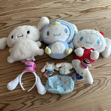 시나모롤 봉제 인형 굿즈 묶음 판매 8점