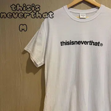 thisisneverthat 반팔 T셔츠 M 화이트