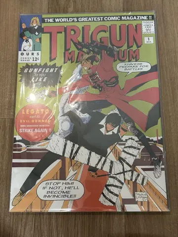 나이토 야스히로 컬러 포트폴리오 36매 트라이건 TRIGUN