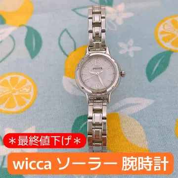 [ 선착순 ] wicca 솔라 여성용 손목시계