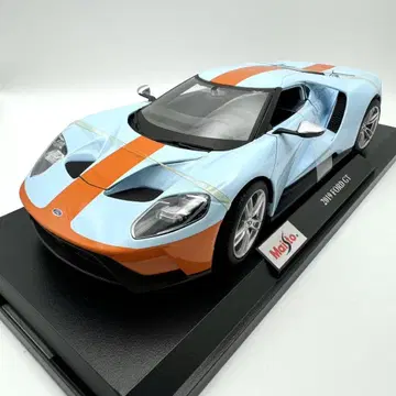 Maisto 1/18 2019 Ford GT 라이트 블루 x 오렌지