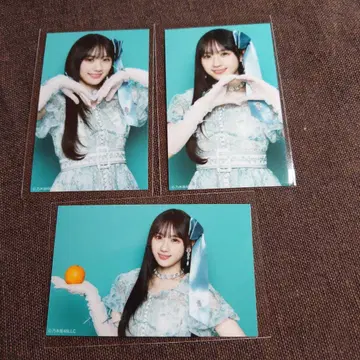 노기자카 카와사키 벚꽃 네이블 오렌지 미니 사진 컴프