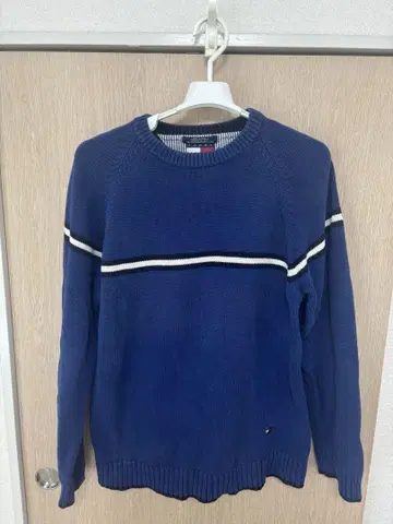 90's TOMMY HILFIGER 라인 코튼 니트