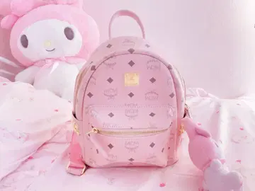 MCM 파우더 핑크 백팩