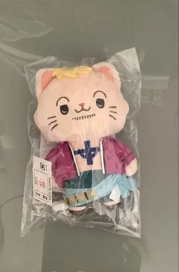 ONE PIECE 안대 포함 봉제 인형 키링 withCAT 마르코