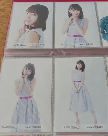 HKT48 HKT 미야와키 사쿠라 브로마이드 컴프 월별
