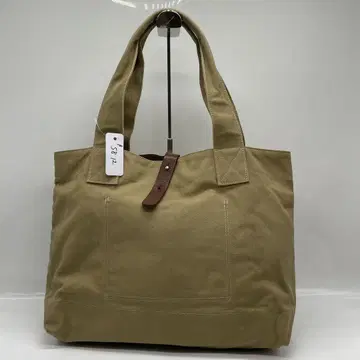 BN5812 MHL 토트백 캔버스 숄더 가능 카키 베이지