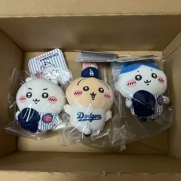 치이카와 마스코트 MLB 콜라보 다저스 컵스