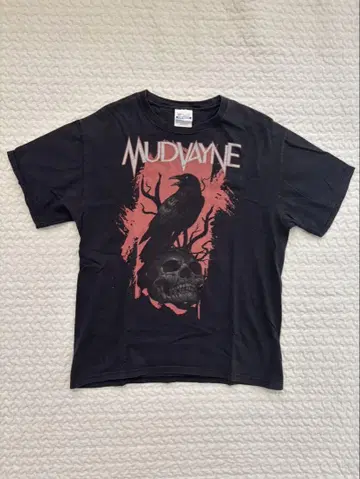 Mudvayne 밴드 티셔츠 블랙 Hanes