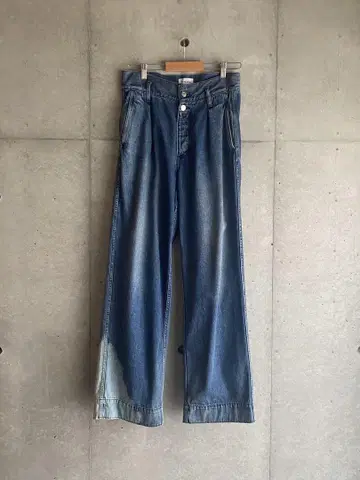 TANAKA 데님 블리치 가공 24ss