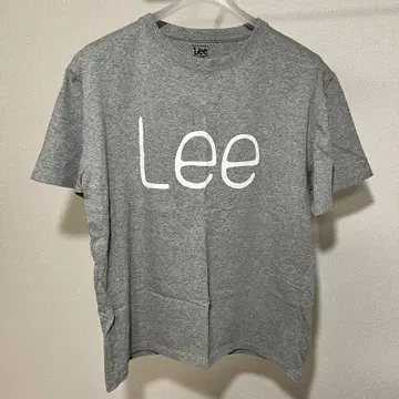 택 없음 미사용 Lee 큰 로고 T셔츠 Lee