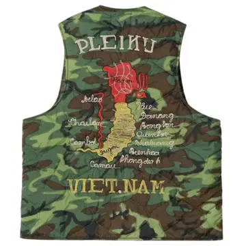 미사용 새상품 테일러 토요 TT15634 베트남 라이너 베스트 M