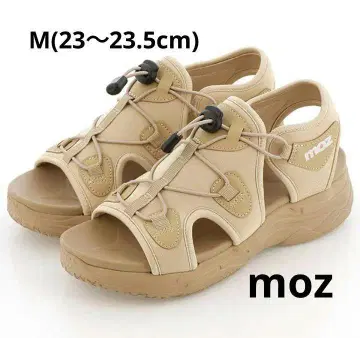 [새상품] moz 드로스트 끈 디자인 스포츠 샌들 M 베이지
