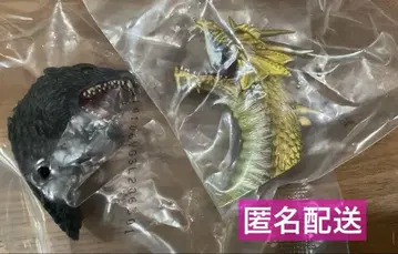 제일복권 고질라 G상 몬스터 헤드 마그넷 고질라 킹 기도라 2점