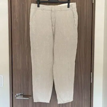 자라 ZARA 남성용 린넨 팬츠 빅 사이즈