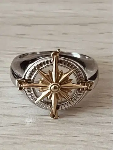 AVALANCHE 콤비네이션 반지 10K x 925