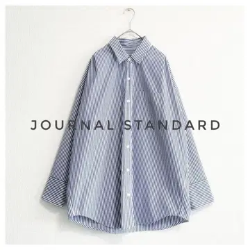 새상품급 JOURNAL STANDARD 에스테네쥬 턱 오버 셔츠