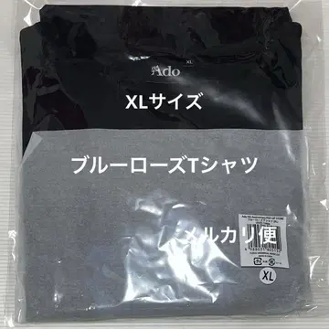 [ XL ] 블루 로즈 T셔츠 Ado 5th 팝업 스토어 25주년