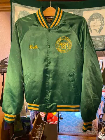 빈티지 나일론 바시티 자켓 스윙스타 80s USA