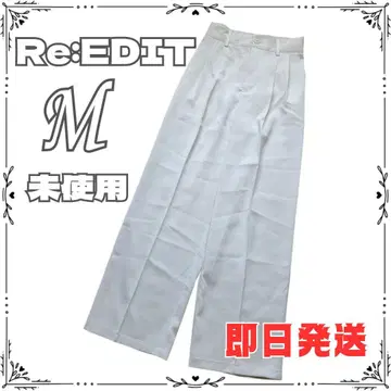 [Re:EDIT] 미사용 리디 스트레이트 봄/여름 화이트 M 사이즈