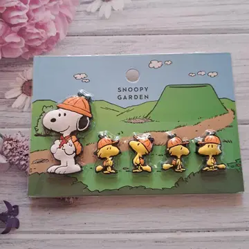 스누피 정원 마그넷 스누피 우드스탁