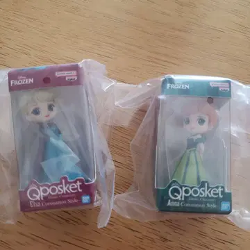 Qposket 엘사 아나 세트