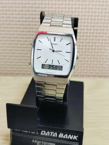 SEIKO H601-5060 디지털과 아날로그 손목시계