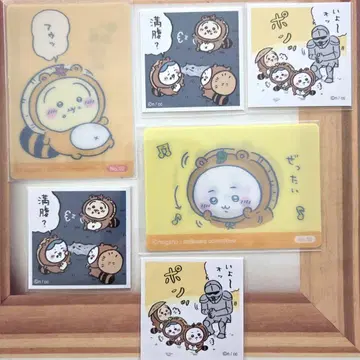 치이카와 하치와레 토끼 보상 주머니 체인지 카드 너구리잖아