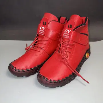 OY 여성용 스노우 부츠 빨간색 37