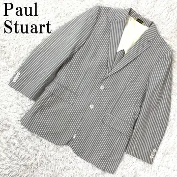 Paul Stuart 테일러드 자켓 스트라이프 그레이 M B9794