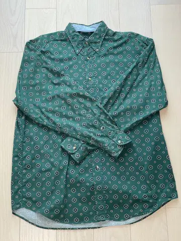 nautica 90s 패턴 셔츠