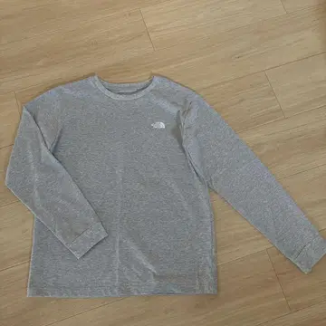 THE NORTH FACE 롱 슬리브 스퀘어 백 로고 T셔츠