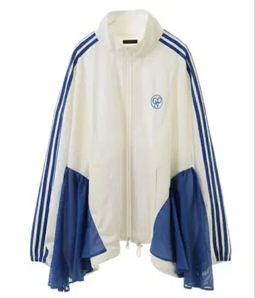 CND SWITCHED NYLON BLOUSON 화이트 x 파랑 블루종
