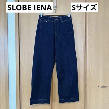 SLOBE IENA 슬로브 이에나 배기진/데님/36/원 워시