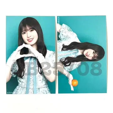 노기자카46 미니 브로마이드 오가와 아야 네이블 오렌지 세미컴프