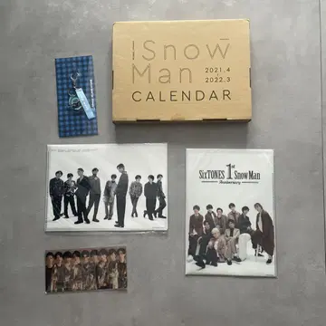 Snow Man 굿즈 사진 복수 있음