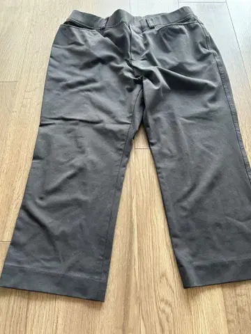 Provador 프로바돌 크롭트 팬츠 블랙 사이즈 LL