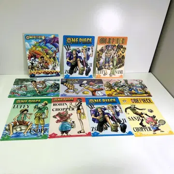ONE PIECE 점보 카드 10장 세트 (그림체 1개 중복)